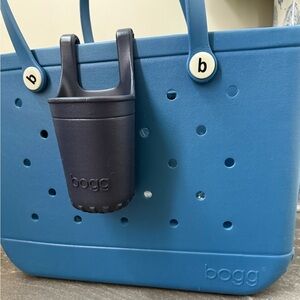 BOGG BAG Ocean Blue Tote with Cup Holder